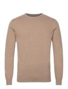 Basic Crew Neck Sweater Beige Tom Tailor