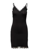 Rwbillie Lace Strap Dress Black Rosemunde