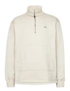 Caspian Half Zip Cream Wood Wood