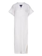 Relaxed Ss Linen Caftan White GANT