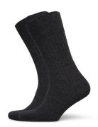 Pe 2Pk Calle Premium Mercerized Wool Rib Black Panos Emporio