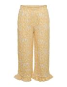 Pkmaya Culotte Pant Yellow Little Pieces