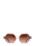 Grace Champagne Gradual Brown Pink Corlin Eyewear