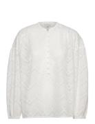 Darya Embrodery Blouse White Dante6