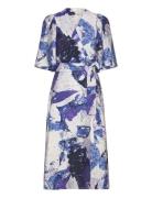 Elitaiw Wrap Dress Blue InWear