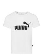 Ess Logo Tee G White PUMA