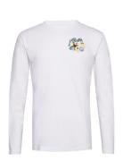 Mel Wizard Badge Long Sleeve White Double A By Wood Wood