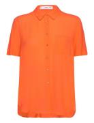 Pocket Over Shirt Orange Mango