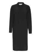 Ajanakb Solid Long Shirt Black Karen By Simonsen