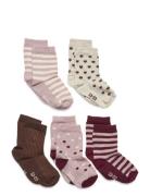 Sock W. Pattern Patterned Minymo