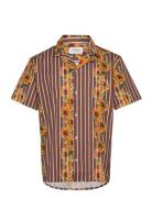 Noel Sunstripe Shirt Brown Woodbird