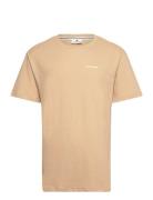 Akkikki Structure Tee Beige Anerkjendt