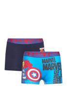 Lot Of 2 Boxers Patterned Marvel