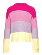 Kmgnewsandy L/S Stripe Pullover Knt Patterned Kids Only