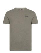 Essential Logo Emb Tee Khaki Superdry