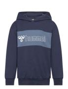 Hmlatlas Hoodie Blue Hummel