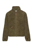 Skogen Fleece Jacket Khaki Ebbe Kids