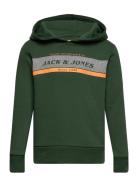 Jjalex Sweat Hood Jnr Green Jack & J S