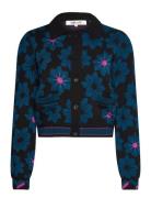 Dvf Petey Cardigan Blue Diane Von Furstenberg