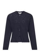 Heart Cardigan Navy Tom Tailor