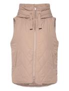 Iktraiw Hood Waistcoat Beige InWear