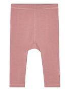 Wool/Bamboo Legging Pink Mikk-line