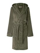 Fleece Robe Green Rosemunde