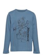 M12010659 - T-Shirt Ls Blue LEGO Kidswear