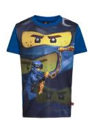 Lwtaylor 113 - Ss T-Shirt Blue LEGO Kidswear