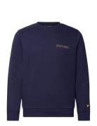 Collegiate Sweatshirt Navy Lyle & Scott