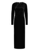 Objbianca L/S Long Dress 130 Black Object