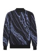 Lamin Jellyfish Jacquard Crew Black HOLZWEILER