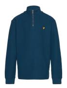 Textured Midlayer Blue Lyle & Scott Junior