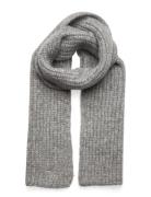 Rib Knit Scarf Grey Superdry