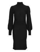 Rifagz Ls Cuff Dress Black Gestuz