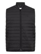 Quilted Crinkle Vest Black Calvin Klein