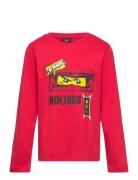 Lwtaylor 608 - T-Shirt L/S Red LEGO Kidswear