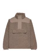 Pile Anorak Ruko Beige Wheat