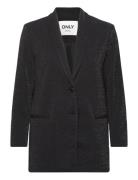 Onllippa-Alya L/S Loose Glit Blazer Tlr Black ONLY