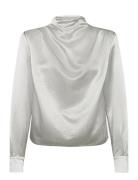 Dina Blouse Silver MAUD