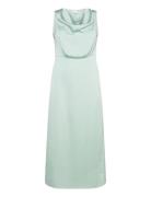 Viravenna Waterfall S/L Maxi Dress-Noos Green Vila