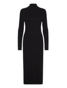 Heavy Knit Dresses Black Marc O'Polo