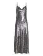 Hadley Sequin Dress Grey AllSaints