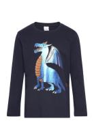 Top Ls Dragon Navy Lindex