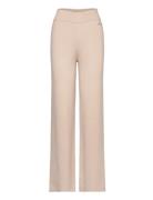 Essential Rib Wide Leg Pant Beige Calvin Klein