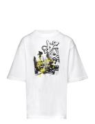 T Shirt Frontprint Street White Lindex