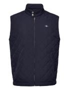 Quilted Windcheater Vest Navy GANT