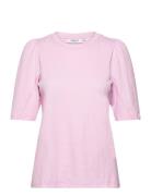 Mschtiffa Organic 2/4 Puff Tee Pink MSCH Copenhagen