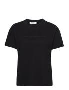 Mschliv Organic Logo Tee Black MSCH Copenhagen