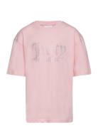 Diamante Boyfriend Tee Pink Juicy Couture